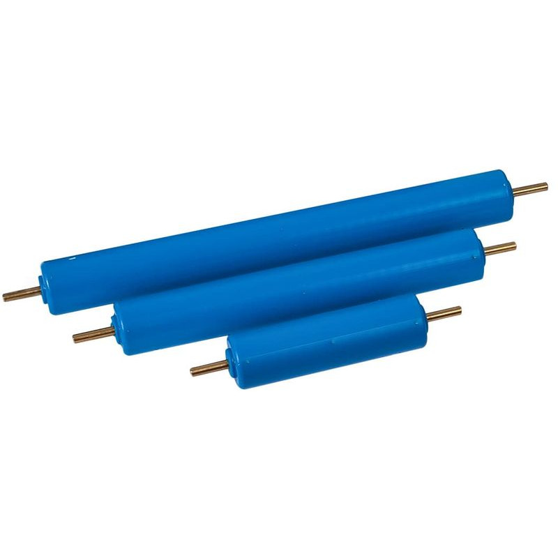 Iekārtas ass Plastic Zils 150 mm 