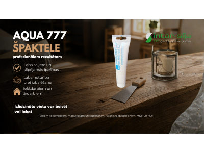 AQUA 777 špaktele