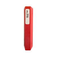 Cietais vasks 596 Sarkans Stienis 8 cm 15 g