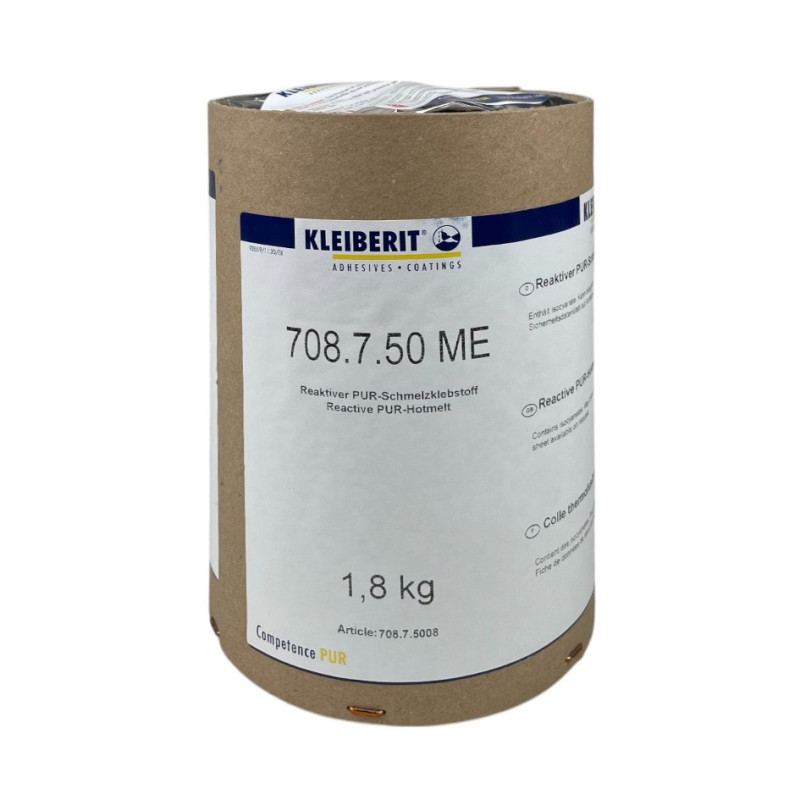 KLEIBERIT 708.7.50 ME termokūstošā PUR līme 1,8 kg