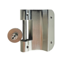 JUST 3D Eņģe kokam (stikla vērtnes daļa) Nerūsējošā tērauda