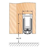 Automatic door seal DSD 1530-1084
